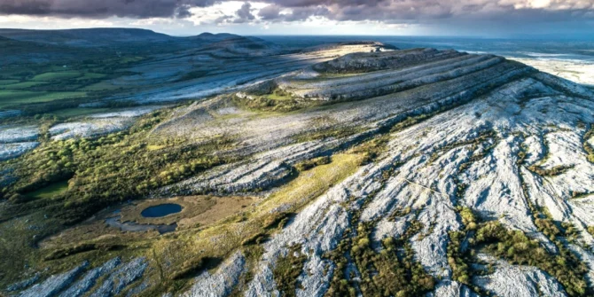 The Burren landscape-County Clare-Ireland