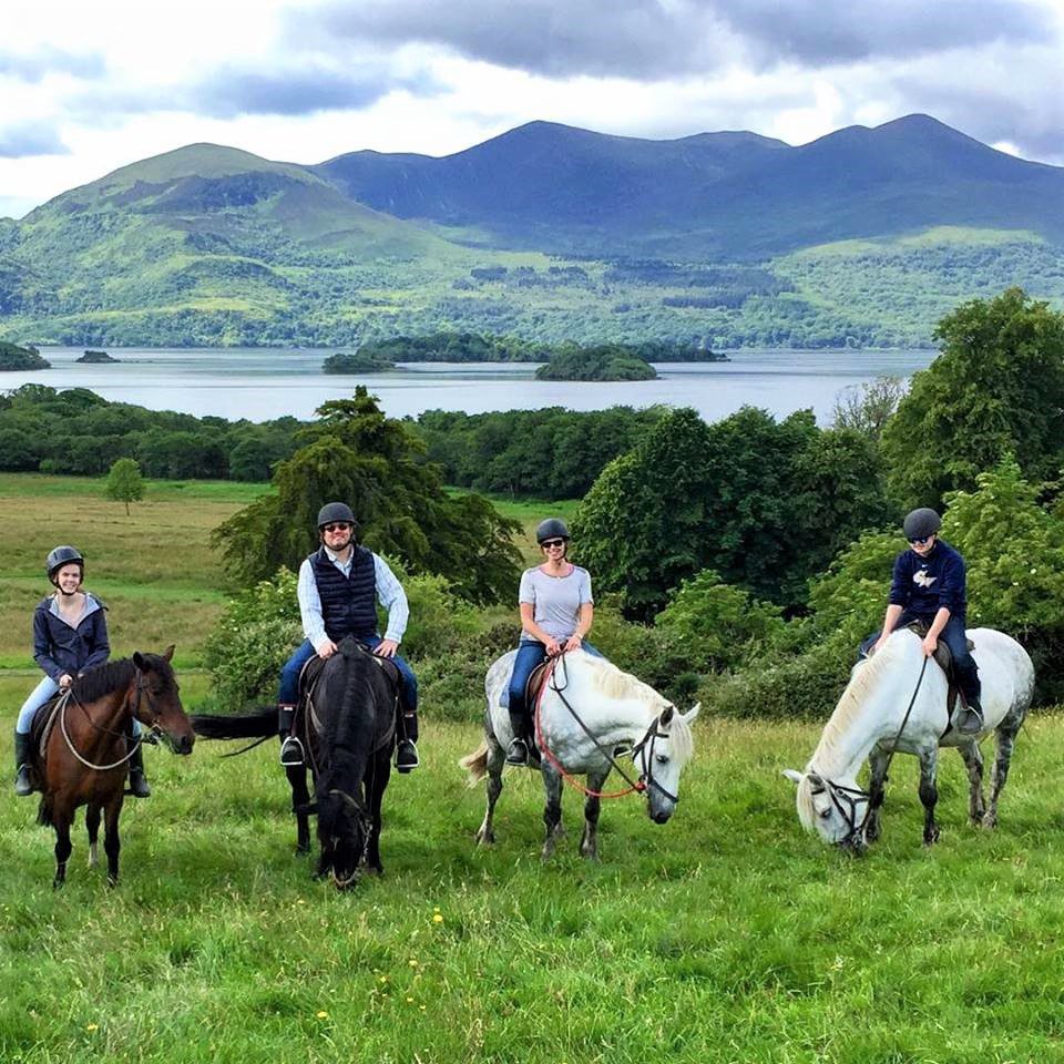 Killarney National Park horseback ride. Kerry. Guided. 1hr