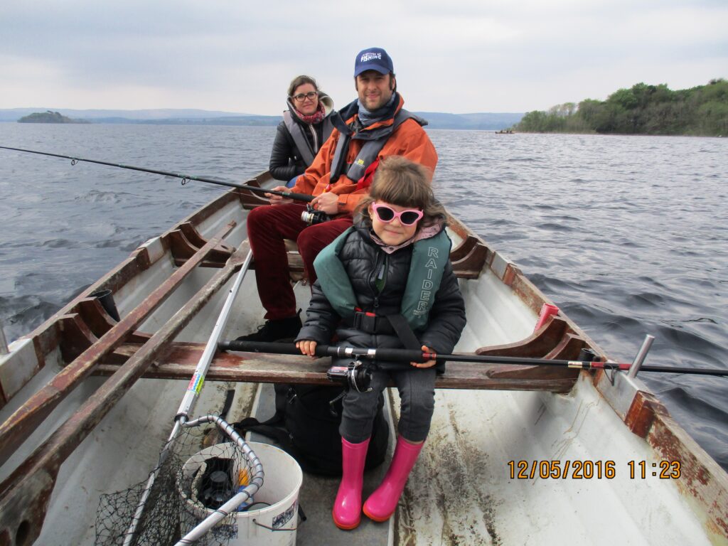 Wild brown trout fishing on Lough Corrib. Galway. Private guided.