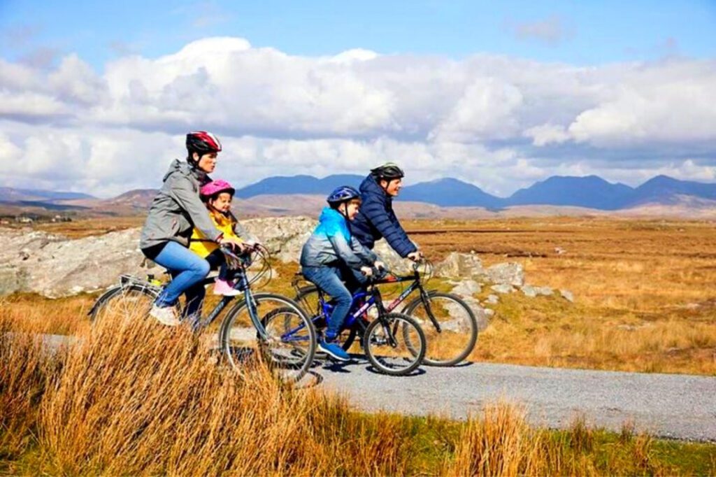 Cycling from Clifden, Galway. Self-Guided Tour