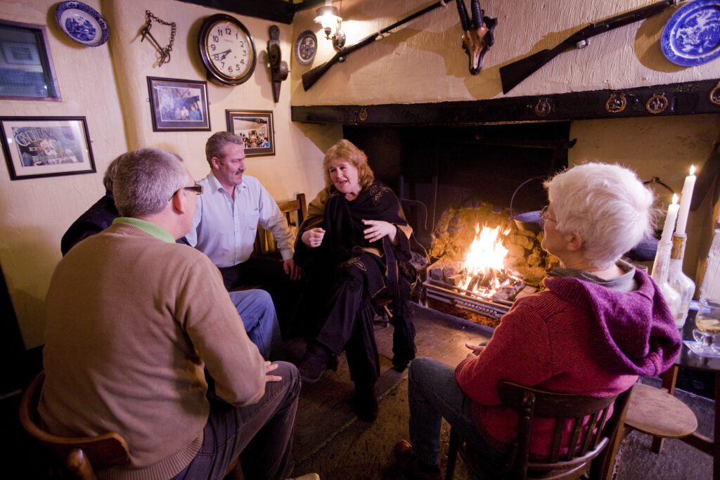 Old traditional Irish storytelling tales from Connemara. Galway. Guided.