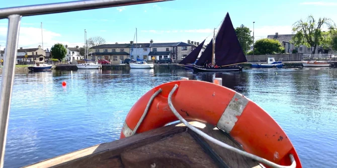 Galway Bay sea boat cruise with harbour view-Galway City-Ireland