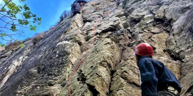 Rock climbing -adults-Sligo-Ireland.