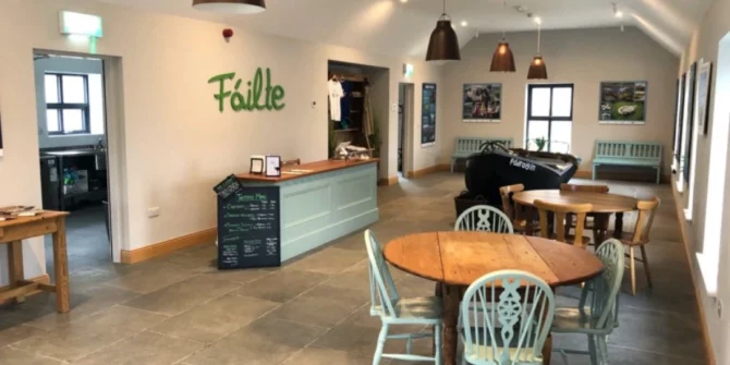 visitor centre, oyster farm tour & tasting, Clew Bay, Mayo, West of Ireland