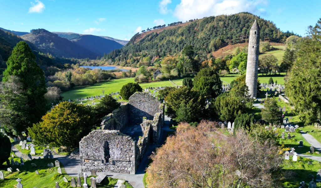 Glendalough Monastic Site, County Wicklow Ireland