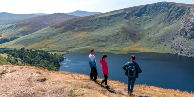 Walking Glendalough, Trail, Co Wicklow Ireland 3