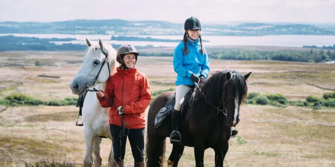 Horse Riding countryside & beach County Mayo Ireland